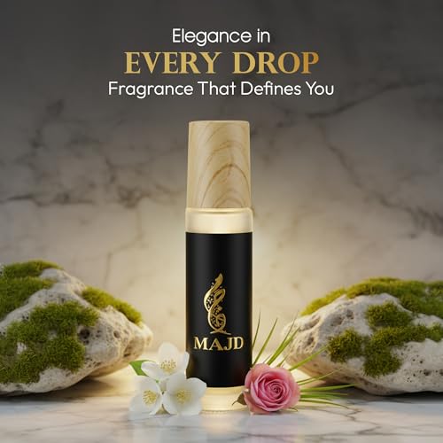 MAJD FRAGRANCES SILENT WHISPER Alcohol-Free Perfume Oil for - Product Imagery