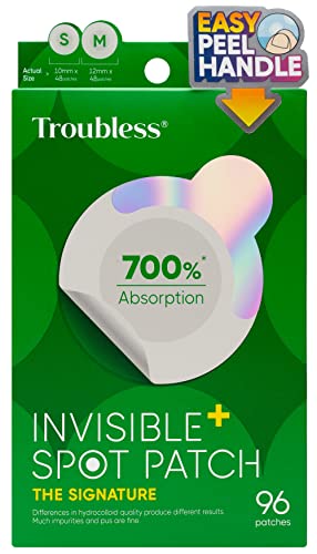 Invisible Pimple Spot Patch - 96 Ultra Thin Acne Patches - Easy - Product Imagery