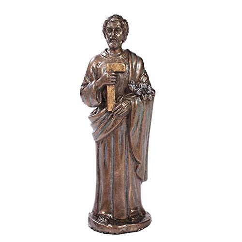 Pacific Giftware St Joseph The Worker Statue with Prayer Card - Product Imagery