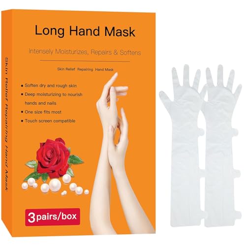 3 Pairs Moisturizing Hand Mask with Avocado and Shea Butter Oil - Product Imagery