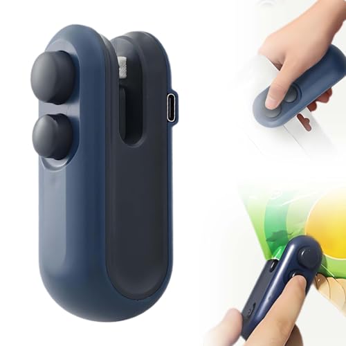 Mini Bag Sealer with Cutter and Magnet, 2026 New Portable - Product Imagery