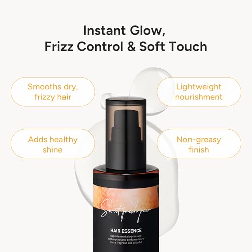 2-in-1 Hair Serum & Perfume Oil - Korean Hair Care, Moroccan - Product Imagery
