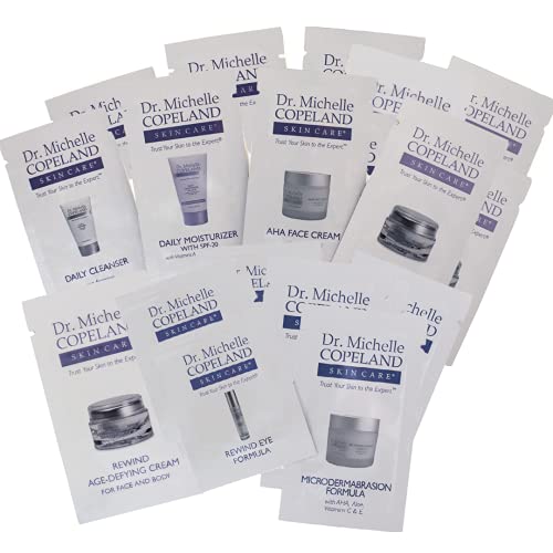 Dr. Copeland Skin Care Product Samples - 30 Sample Packettes of - Product Imagery