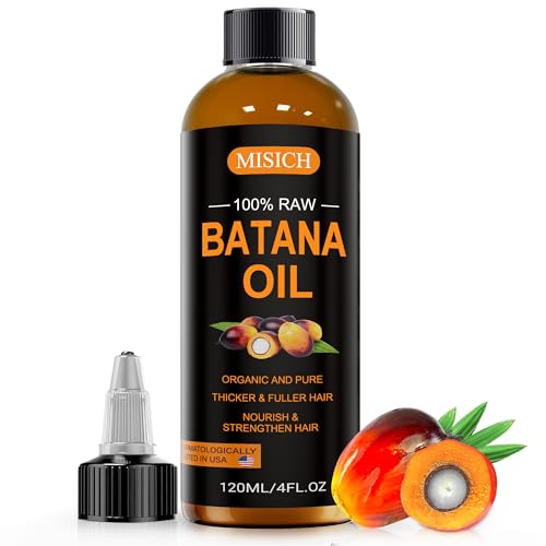 MISICH Raw Batana Oil, 100% Natural Organic Hair Growth Oil , Sourced from - MISICH Official Product View 1