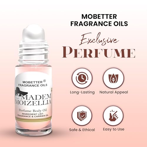 MOBETTER FRAGRANCE OILS Madem Moizellia 1 Oz Perfume Body Oil - Product Imagery
