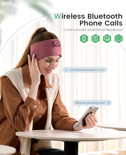 Perytong Sleep Headphones Wireless, Bluetooth Sports Headband - Product Imagery