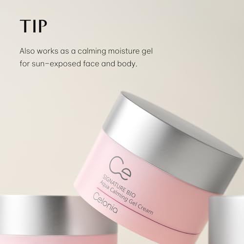 CELONIA Signature Bio Aqua Calming Gel Cream, Lightweight - Product Imagery