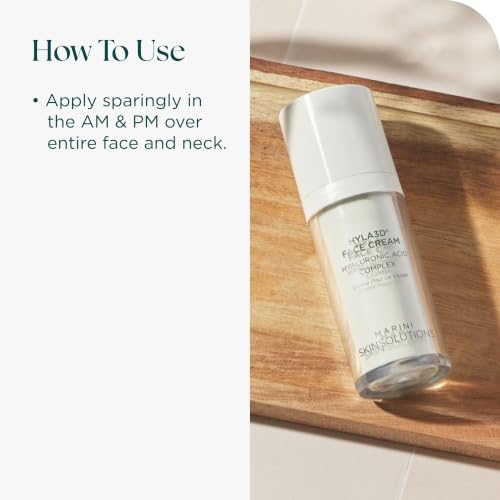 Marini SkinSolutions Hyla3D Face Cream (1 oz) + Face Mask (1 oz) - Product Imagery