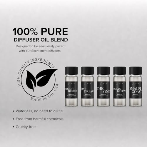 Scentiment Luxury Hotel Scents - 5 Diffuser Oil Set - 5 x 0.68 - Product Imagery