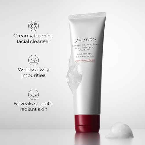 Shiseido Clarifying Cleansing Foam - 125 mL - Cleanses, Balanc... - Product Imagery