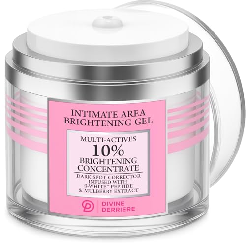 Divine Derriere Intimate Dark Spot Remover for Body, Face, Bikini and Sensitive Areas - Dark Spot Corrector Cream for Intimate Areas Contains Mulberry Extract, Alpha Arbutin, Peptide - Divine Derriere Official Product View 1