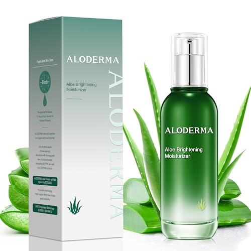 Aloderma Brightening Face Moisturizer 75 Organic Aloe - Aloderma Official Imagery - 1