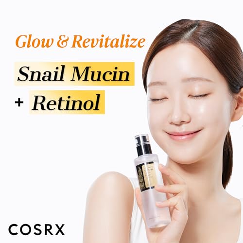 COSRX Snail 96% Mucin Essence 2ea & Retinol 0.1% Cream Mini - Product Imagery