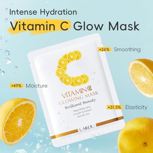 LAIKOU Skin Care, Vitamin C Skin Care Set, Facial Skin Care - Product Imagery