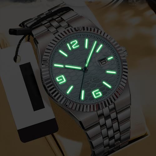 BESTKANG Men's Watch Quartz Luminous Date Fashion Waterproof - Product Imagery