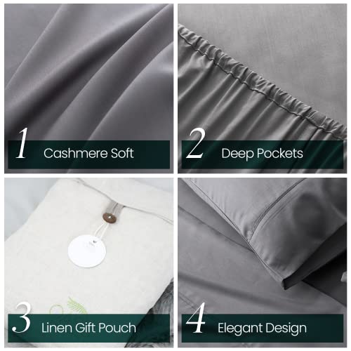 Oasis Cooling Sheet Set King - 100% Viscose, Silky Soft & - Product Imagery