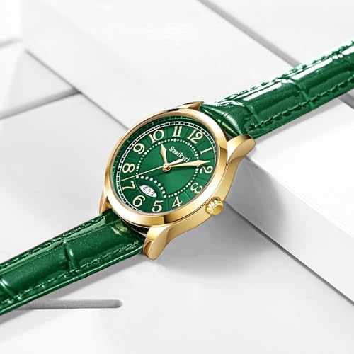 Szaikyri Classic Watch for Women with Easy Read Time Arabic - Product Imagery