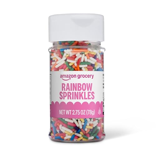 Amazon Grocery, Rainbow Sprinkles, 2.75 Oz - Product Imagery