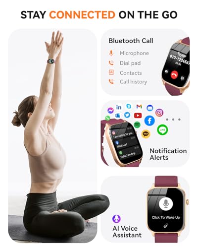 Smart Watches for Women Men, Fitness Tracker Watch with 110 - Product Imagery