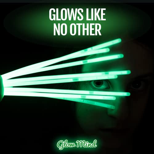100 Glow Sticks Bulk Party Pack, 8" Halloween Glow Bracelets and - Product Imagery