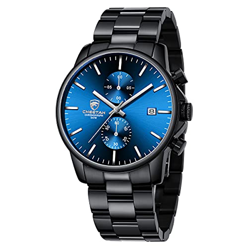 GOLDEN HOUR Fashion Business Mens Watches with Stainless Steel - Product Imagery