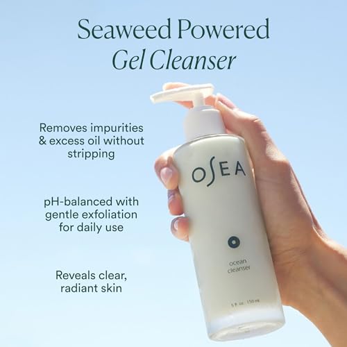 OSEA Ocean Cleanser 5 oz - Nourishing Facial Cleansing Gel - M... - Product Imagery
