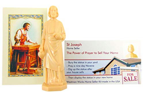 Westmon Works St Joseph Statue for Selling Homes Bulk Lot Real - Product Imagery