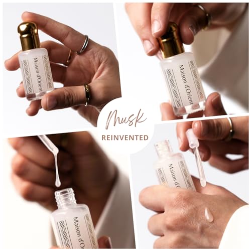 Maison d'Orient MUSK TAHARA 12mL | White Musk Oil Perfume & Body - Product Imagery