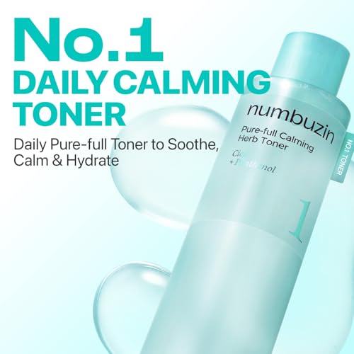 numbuzin No.1 Toner, Pure-Full Calming Herb Toner 10.14 fl. oz. - Product Imagery