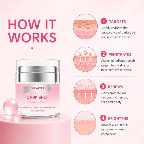 Dark Spot Remover for Face and Body, Dark Spot Corrector Cream - Product Imagery