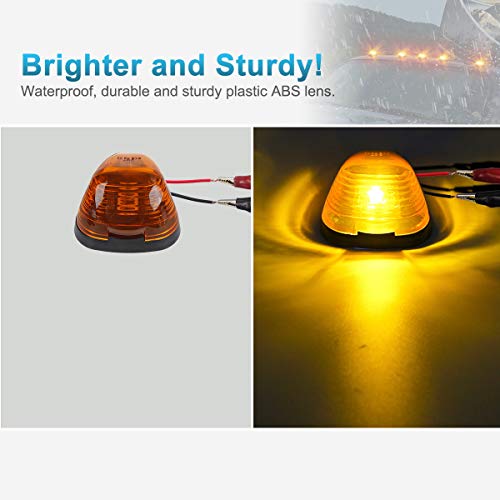 Partsam Red/White LED Third Brake Light and Cargo Lamp with 5X - Product Imagery