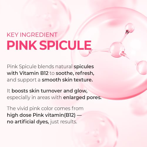 Dr.Melaxin Cyano Pink Spicule Serum with Vitamin B12, Liquid Micr - Product Imagery