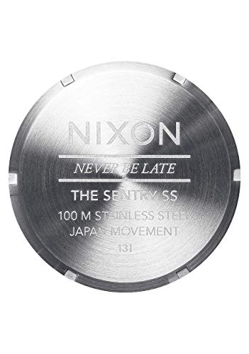 NIXON Sentry SS A356 - 100m Water Resistant Men's Analog Classic - Product Imagery