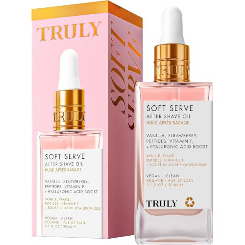 Truly Beauty Luxury After Shave Oil | Soothing Treatment for - Product Imagery