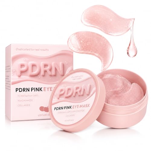 PDRN Under Eye Patches for Puffy Eyes and Dark Circles 60 Count - Product Imagery
