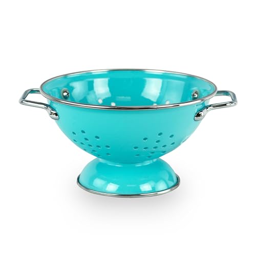 Reston Lloyd, 1 Quart Powder Coated Steel Kitchen Strainer - Product Imagery