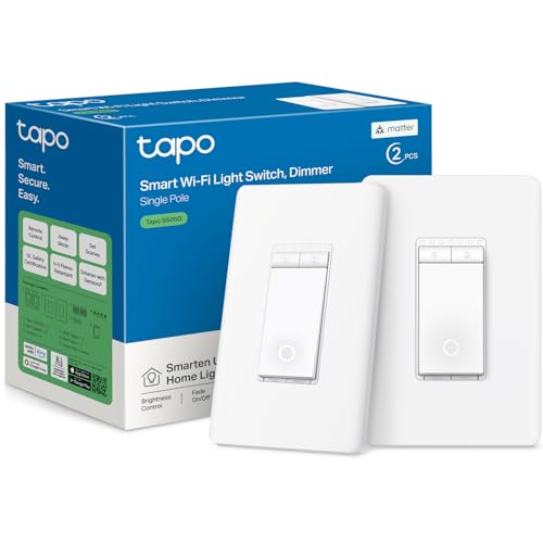 Tapo Matter Smart Dimmer Switch S505D Single Pole - Tapo Official Imagery - 1