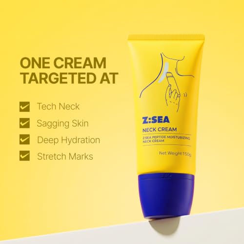 Z:SEA Neck Firming Cream with Roller, Tightening for Crepey - Product Imagery