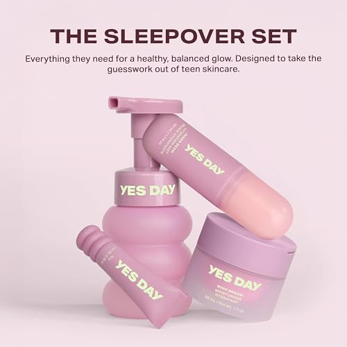 YES DAY The Sleepover Set, Complete Skincare for Teens & Tweens - Product Imagery