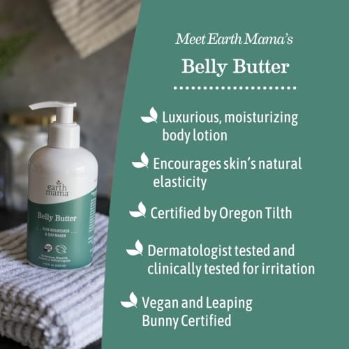 Earth Mama - Belly Butter - 8 fl oz - Product Imagery