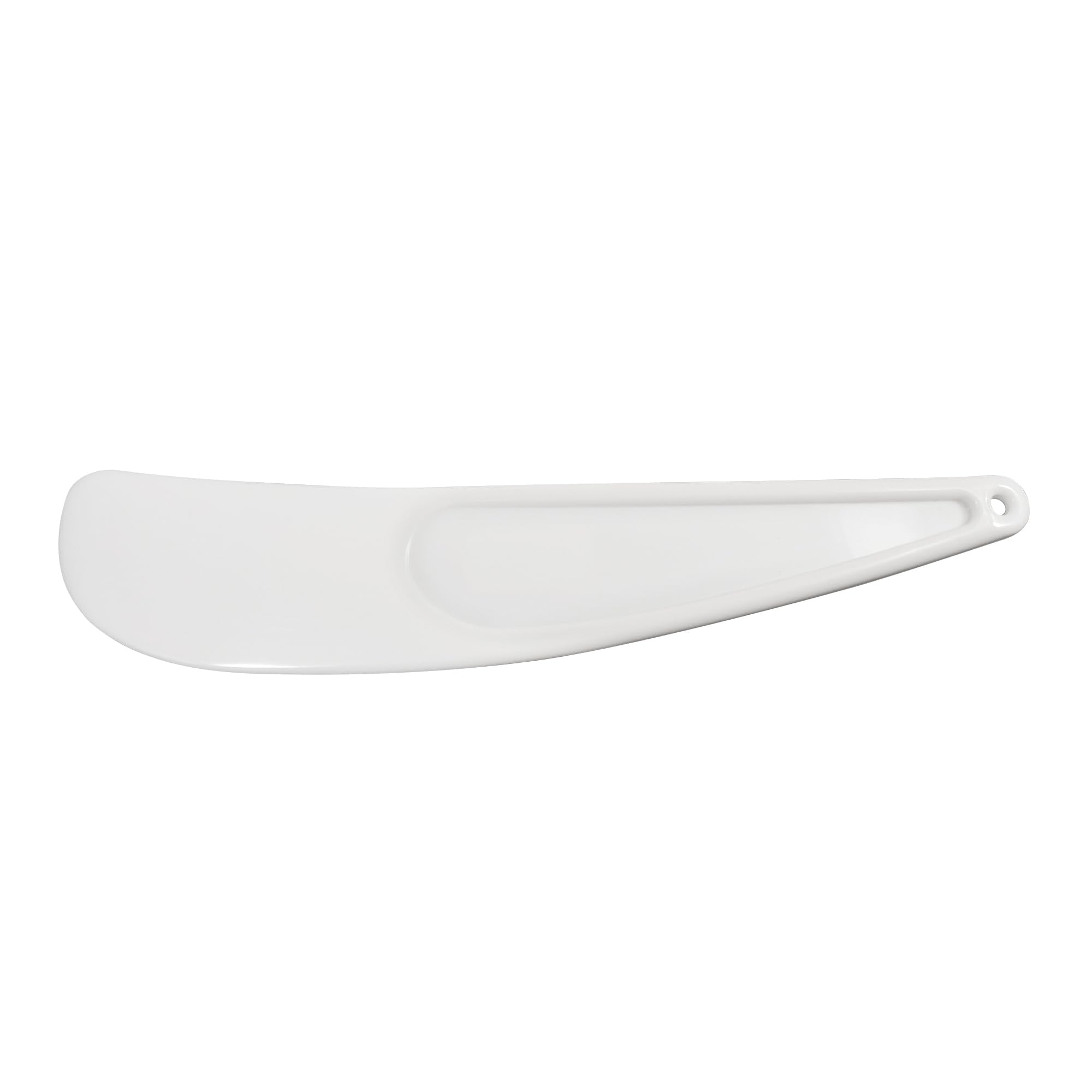 R&M International 4203 Baking Spatula Scraper, 10.75" Long, White - View 2