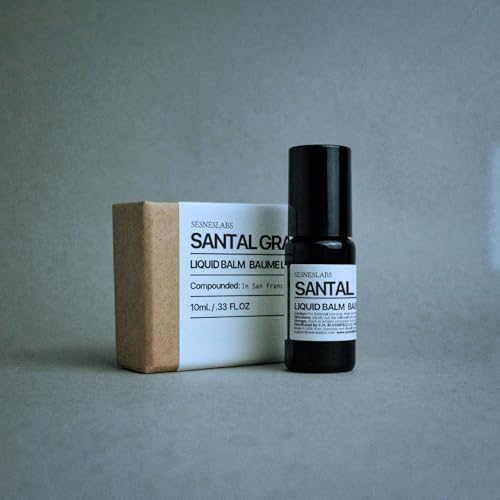 sesneslabs Santal Grass Roll-On Perfume Oil, Sandalwood, - Product Imagery