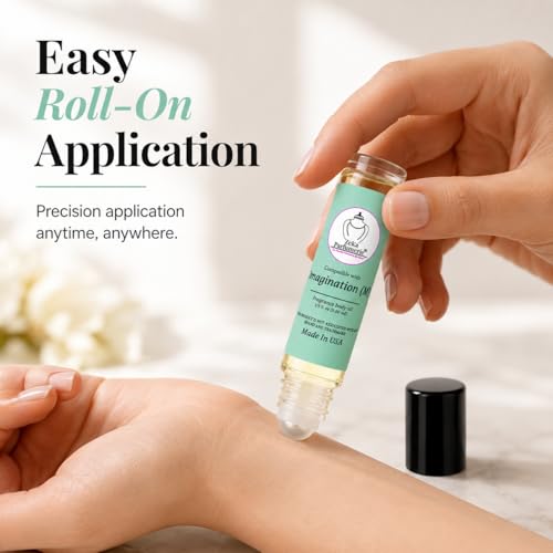 Imagination (M) Fresh Citrus & Woody Amber Fragrance Body Oil - Product Imagery