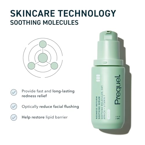 Prequel Skin Redness Corrector - Calming Face Serum, Oat Extract - Product Imagery