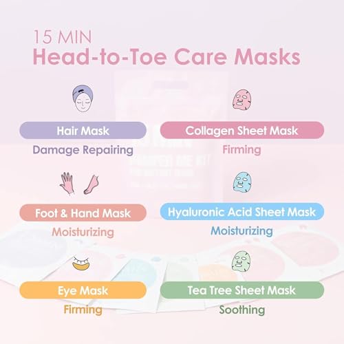 15 Min Pamper Me Kit Duo Pack Korean Spa Skincare Gift Sets for - Product Imagery
