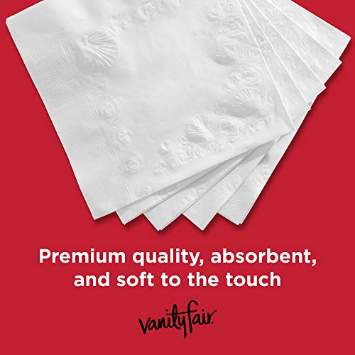 Vanity Fair Everyday Paper Napkins, 100 Count, Disposable - Product Imagery