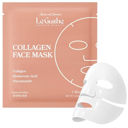 NEW 2026 Korean Collagen Face Mask Skincare (4 Pack) - Hydrogel - Product Imagery