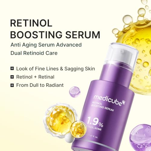 medicube Retinol Boosting Serum for Intensive Firming Care - Product Imagery