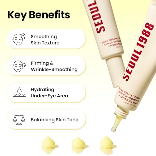 K-SECRET SEOUL1988 Retinal Eye Cream for Crow's Feet & Eye Bag... - Product Imagery