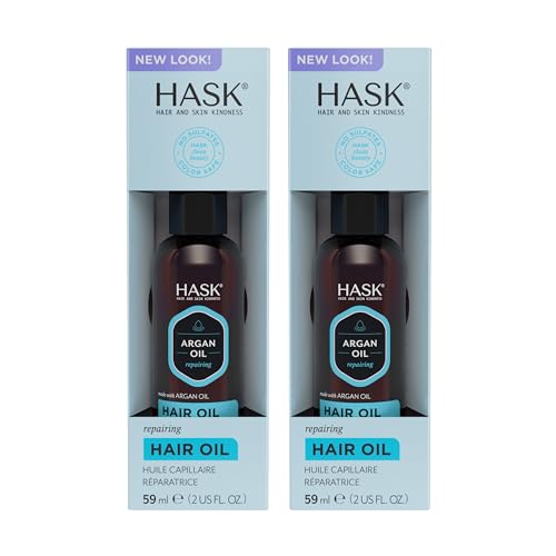 HASK Repair Argan Oil Shine Hair Oil, Pack of 3 - HASK Official Product View 1